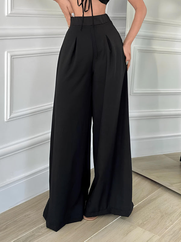 Calça Pantalona Feminina Casual