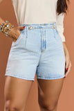 Bermuda em Jeans Claro